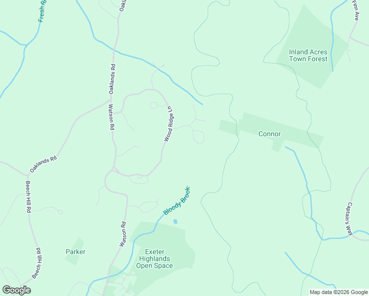 map of restaurants, bars, coffee shops, grocery stores, and more near 5 Stone Ridge Lane in Exeter