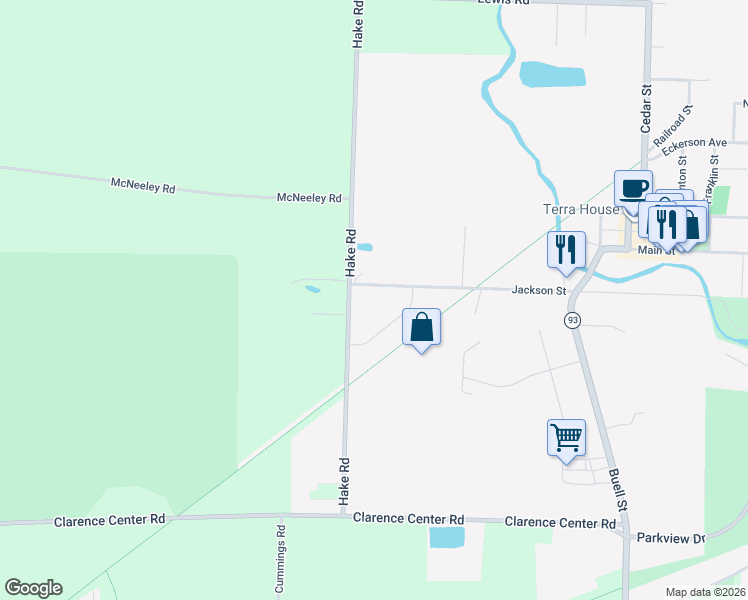 map of restaurants, bars, coffee shops, grocery stores, and more near 72 Jackson Street in Akron