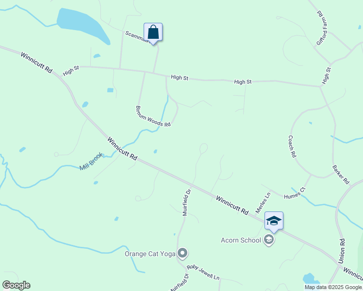 map of restaurants, bars, coffee shops, grocery stores, and more near 99 Winnicutt Road in Stratham