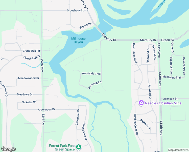 map of restaurants, bars, coffee shops, grocery stores, and more near 14810 Woodside Trail in Grand Haven