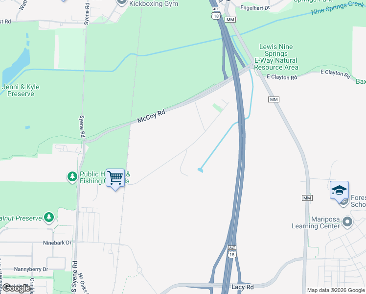 map of restaurants, bars, coffee shops, grocery stores, and more near 5030 West Clayton Road in Fitchburg