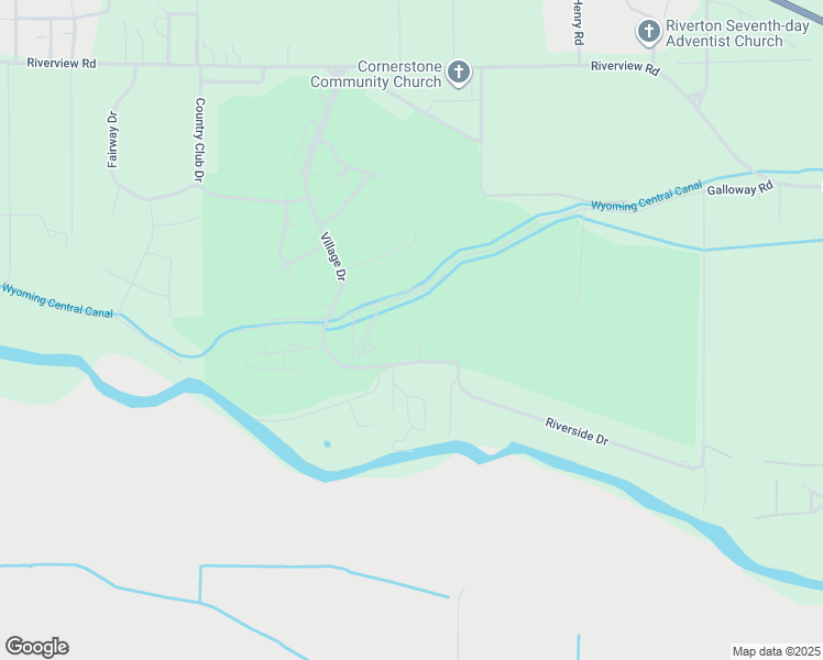 map of restaurants, bars, coffee shops, grocery stores, and more near 3914 Village Dr in Riverton