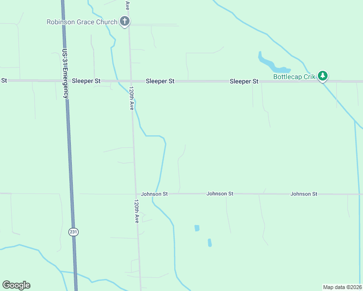map of restaurants, bars, coffee shops, grocery stores, and more near 13726 Jennifer Road in Grand Haven
