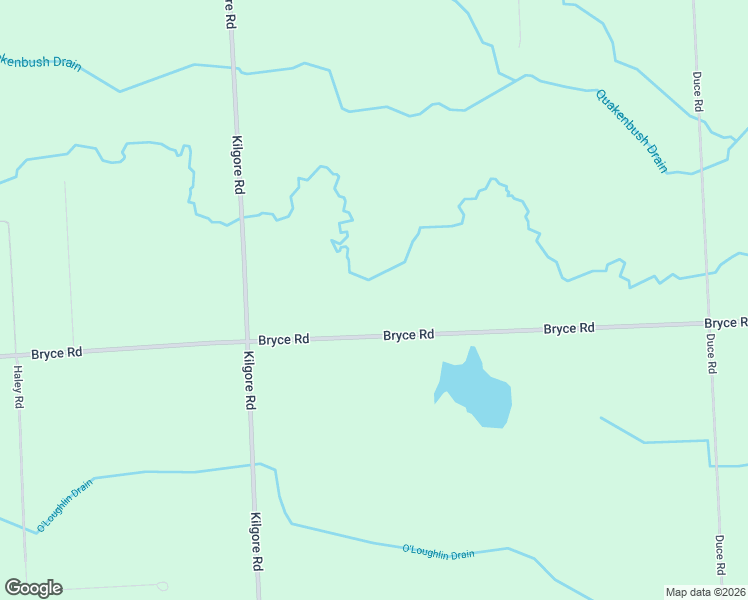 map of restaurants, bars, coffee shops, grocery stores, and more near 8860 Bryce Road in Avoca