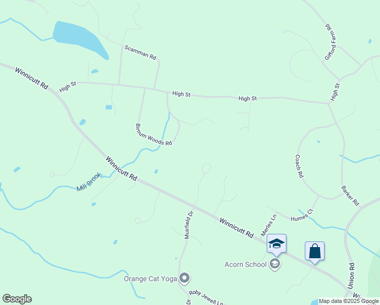 map of restaurants, bars, coffee shops, grocery stores, and more near 99 Winnicutt Road in Stratham