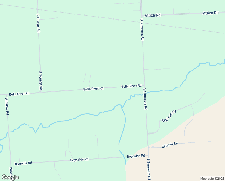 map of restaurants, bars, coffee shops, grocery stores, and more near 5851 Belle River Road in Imlay City