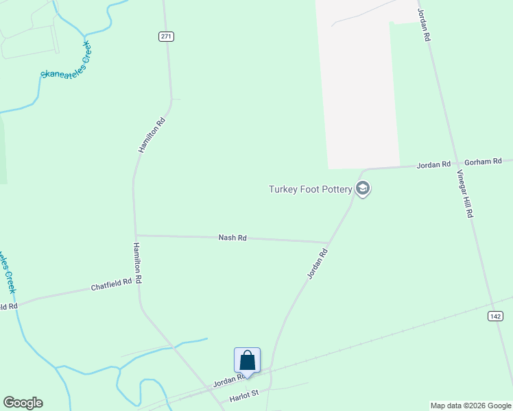 map of restaurants, bars, coffee shops, grocery stores, and more near 639 Nash Road in Elbridge