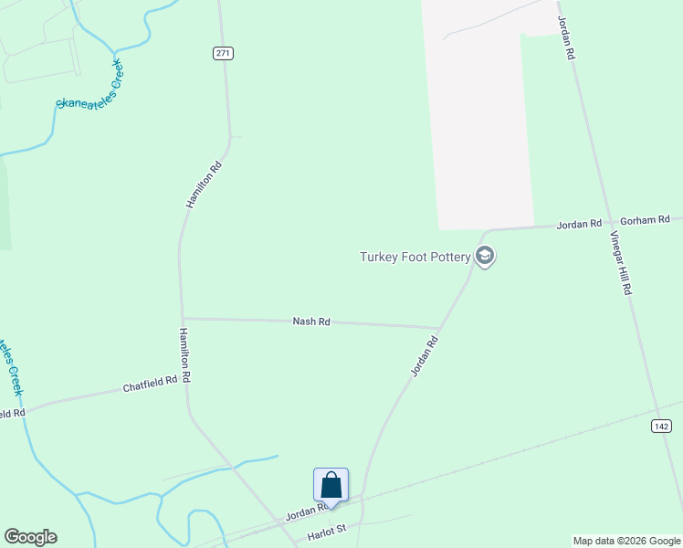 map of restaurants, bars, coffee shops, grocery stores, and more near 639 Nash Road in Elbridge