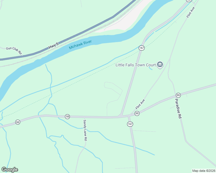 map of restaurants, bars, coffee shops, grocery stores, and more near 143 Sunset Circle in Little Falls