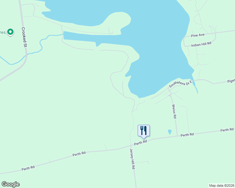 map of restaurants, bars, coffee shops, grocery stores, and more near 2510 May Road in Hagaman