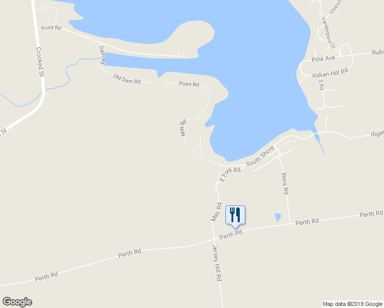 map of restaurants, bars, coffee shops, grocery stores, and more near 2510 May Road in Hagaman