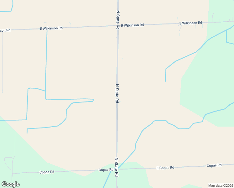 map of restaurants, bars, coffee shops, grocery stores, and more near 1518 North State Road in Owosso