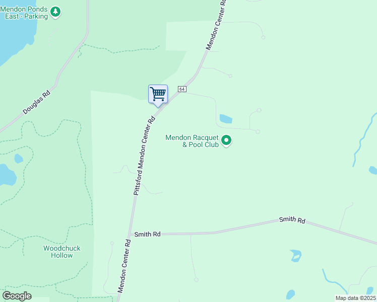 map of restaurants, bars, coffee shops, grocery stores, and more near 888 Mendon Center Road in Pittsford