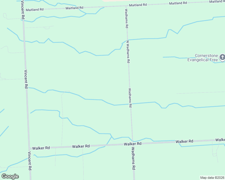 map of restaurants, bars, coffee shops, grocery stores, and more near 3975 Wadhams Road in North Street