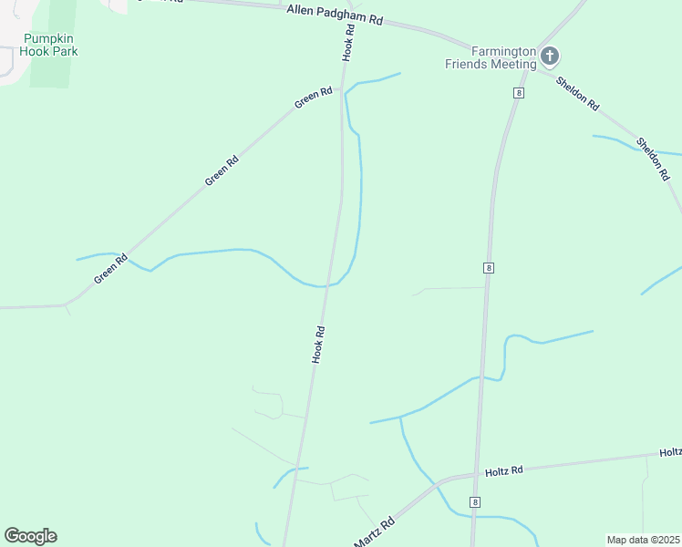 map of restaurants, bars, coffee shops, grocery stores, and more near 327 Hook Road in Farmington