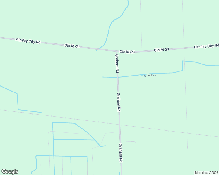 map of restaurants, bars, coffee shops, grocery stores, and more near 332 Graham Road in Imlay City