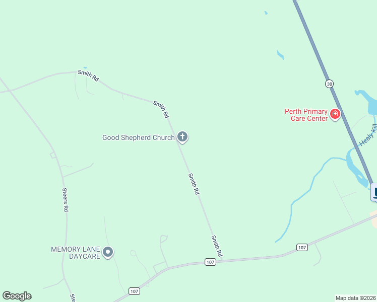 map of restaurants, bars, coffee shops, grocery stores, and more near 327 Smith Road in Amsterdam