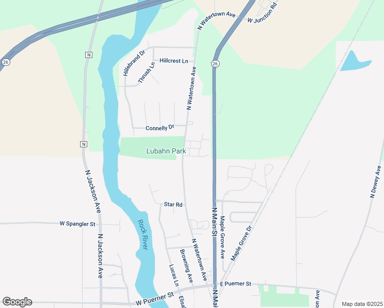 map of restaurants, bars, coffee shops, grocery stores, and more near 122 Deer Creek Court in Jefferson