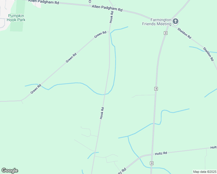map of restaurants, bars, coffee shops, grocery stores, and more near 327 Hook Road in Farmington