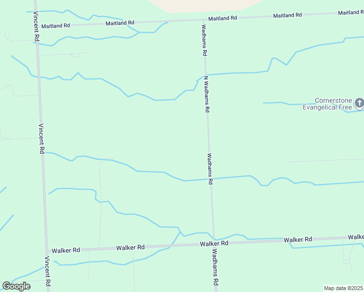 map of restaurants, bars, coffee shops, grocery stores, and more near 3975 Wadhams Road in North Street