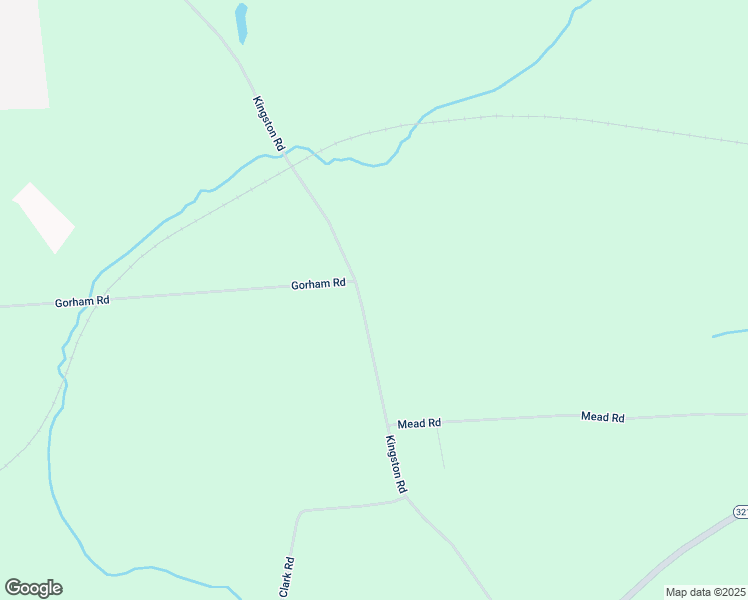 map of restaurants, bars, coffee shops, grocery stores, and more near 5160 Kingston Road in Elbridge