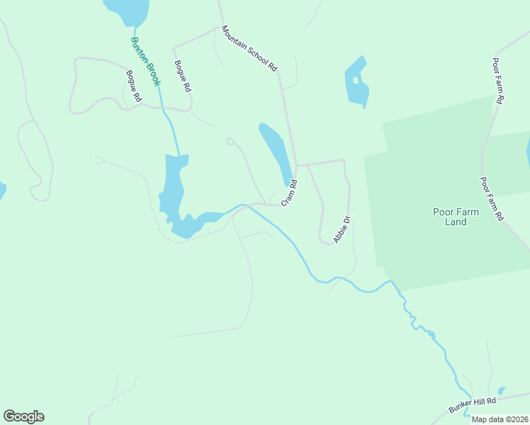 map of restaurants, bars, coffee shops, grocery stores, and more near 166 Cram Road in Weare