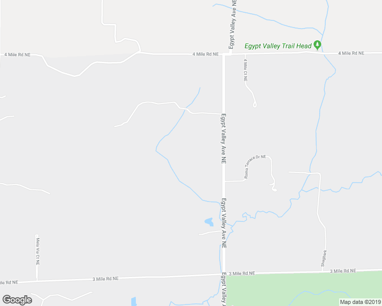 map of restaurants, bars, coffee shops, grocery stores, and more near 3233 Egypt Valley Avenue Northeast in Ada