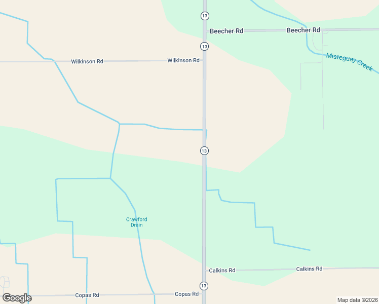 map of restaurants, bars, coffee shops, grocery stores, and more near 1773 West County Line Road in Lennon