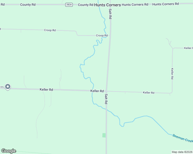 map of restaurants, bars, coffee shops, grocery stores, and more near 6470 Salt Road in Clarence
