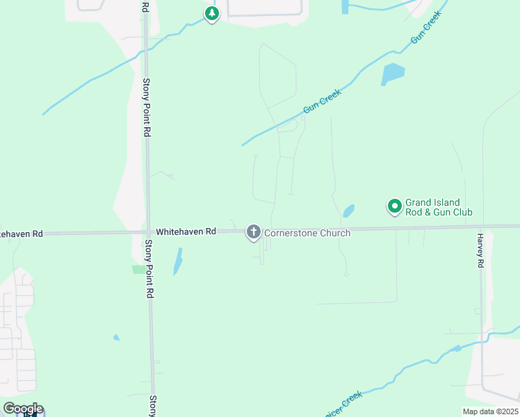 map of restaurants, bars, coffee shops, grocery stores, and more near 314 Quarry Run in Grand Island