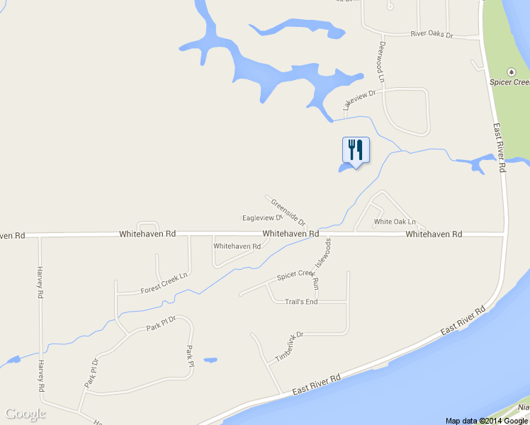 map of restaurants, bars, coffee shops, grocery stores, and more near 27 Eagleview Dr in Grand Island