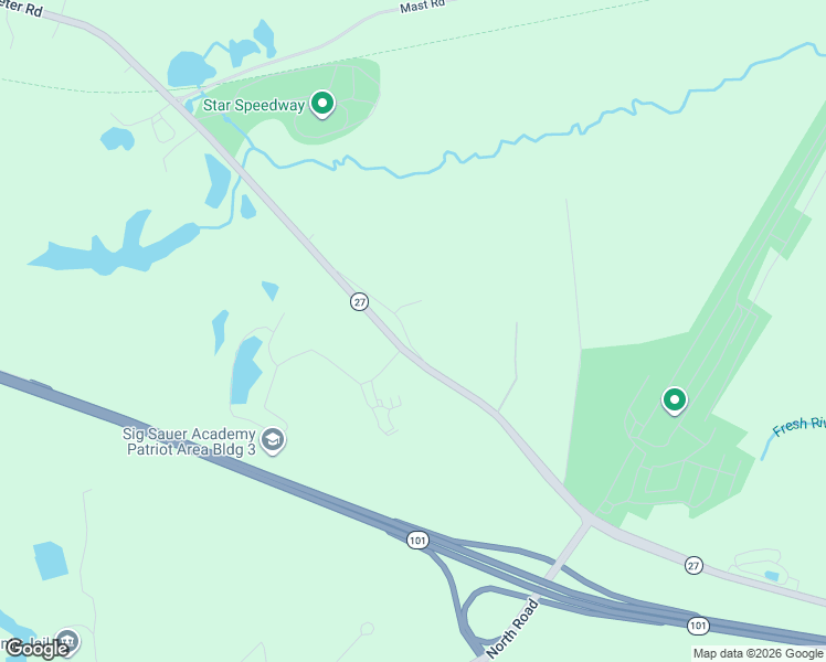 map of restaurants, bars, coffee shops, grocery stores, and more near 2-220 Indian River Road in Epping