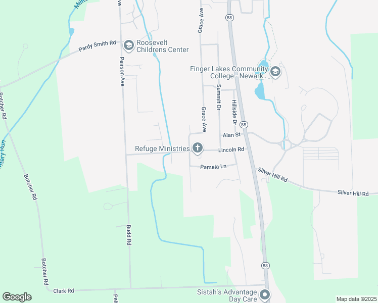 map of restaurants, bars, coffee shops, grocery stores, and more near 204 Lincoln Road in Newark