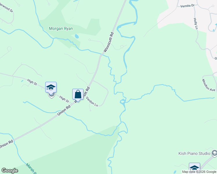 map of restaurants, bars, coffee shops, grocery stores, and more near 9 Vardon Lane in Greenland