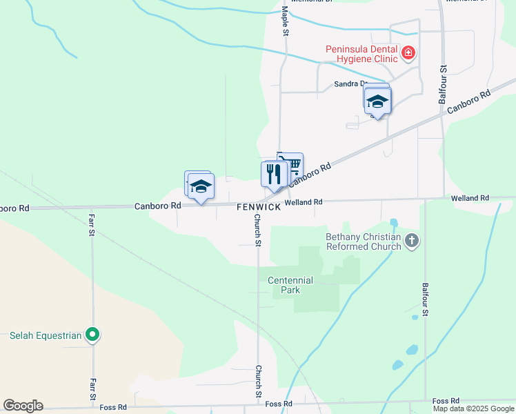map of restaurants, bars, coffee shops, grocery stores, and more near in Pelham