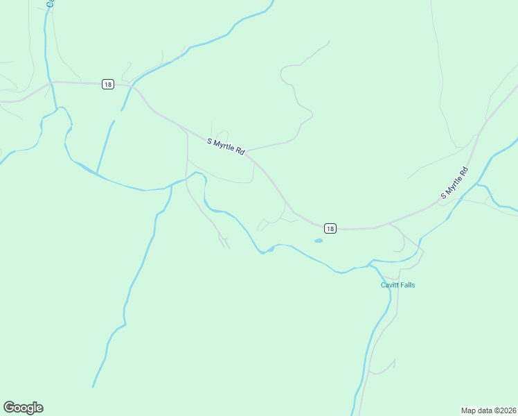 map of restaurants, bars, coffee shops, grocery stores, and more near 4655 South Myrtle Road in Myrtle Creek