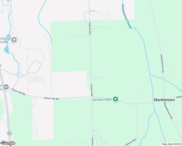 map of restaurants, bars, coffee shops, grocery stores, and more near County Road 334 in Newark