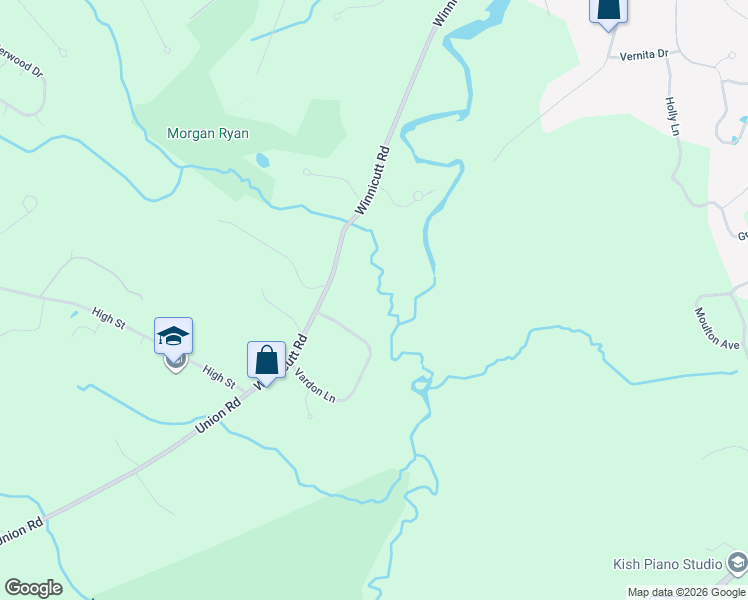 map of restaurants, bars, coffee shops, grocery stores, and more near 9 Vardon Lane in Greenland