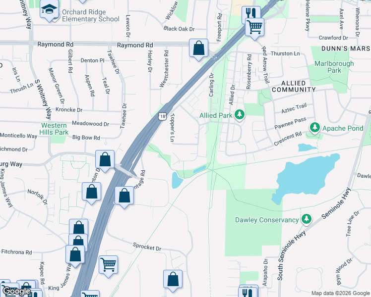 map of restaurants, bars, coffee shops, grocery stores, and more near 2424 Chalet Gardens Court in Fitchburg