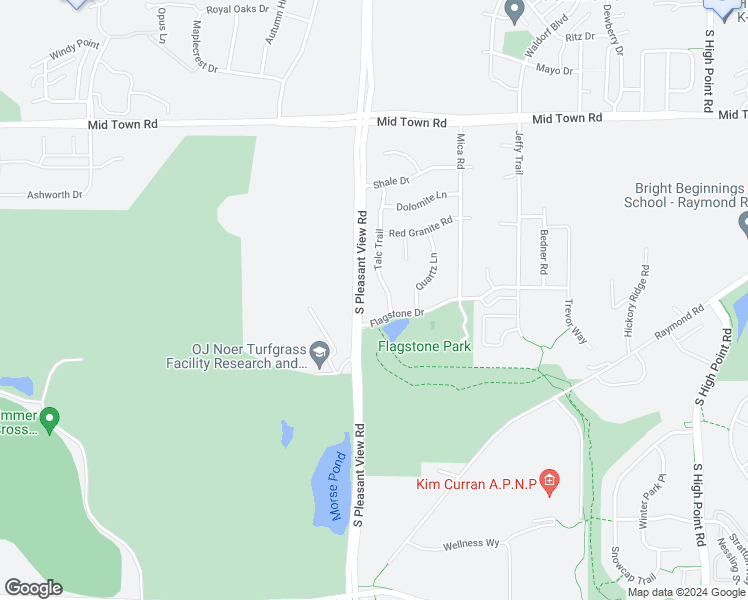 map of restaurants, bars, coffee shops, grocery stores, and more near 2337 Talc Trail in Madison