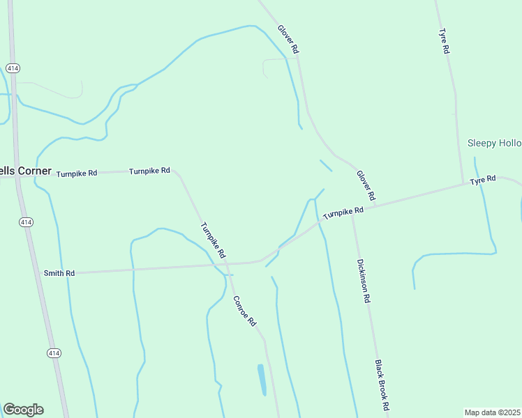 map of restaurants, bars, coffee shops, grocery stores, and more near 11313 Turnpike Road in Clyde