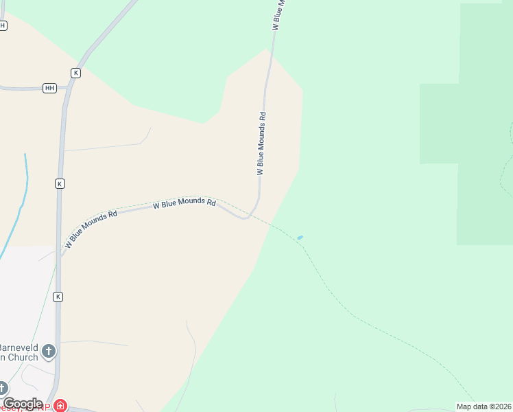 map of restaurants, bars, coffee shops, grocery stores, and more near 3361 West Blue Mounds Road in Blue Mounds