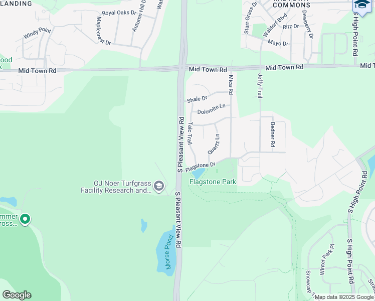 map of restaurants, bars, coffee shops, grocery stores, and more near 2334 Talc Trail in Madison