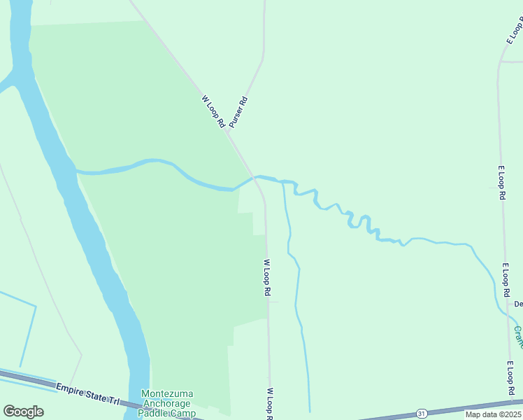 map of restaurants, bars, coffee shops, grocery stores, and more near 8443 West Loop Road in Port Byron