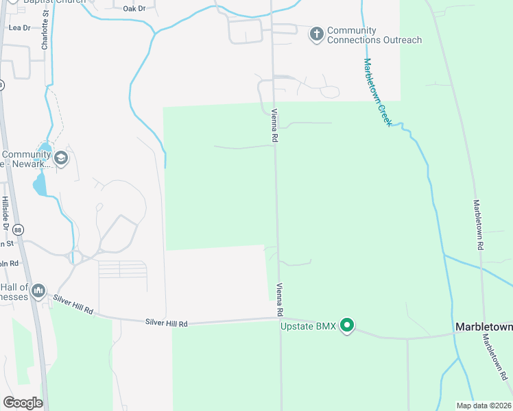 map of restaurants, bars, coffee shops, grocery stores, and more near 403 Vienna Road in Newark