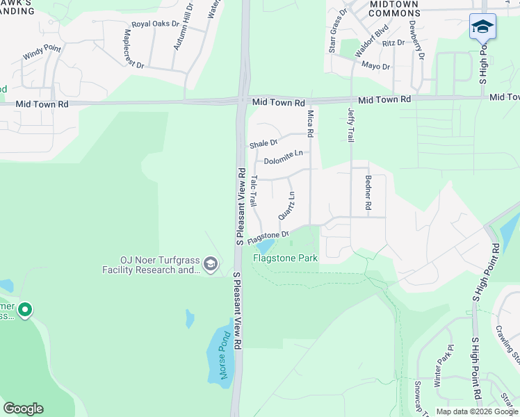 map of restaurants, bars, coffee shops, grocery stores, and more near 2337 Talc Trail in Madison