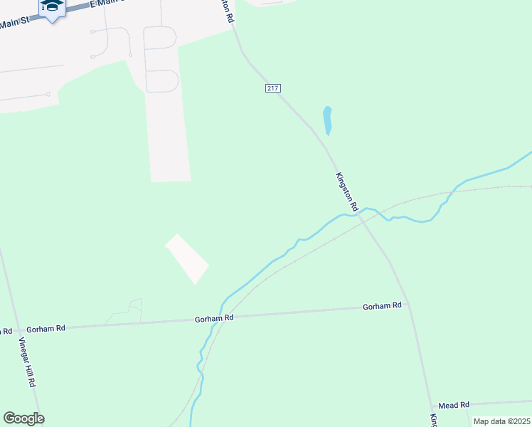 map of restaurants, bars, coffee shops, grocery stores, and more near 5303 Kingston Road in Elbridge