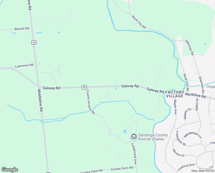 map of restaurants, bars, coffee shops, grocery stores, and more near Galway Road & Chantal Court in Ballston Spa