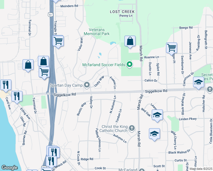 map of restaurants, bars, coffee shops, grocery stores, and more near 23 Kanazawa Circle in Madison
