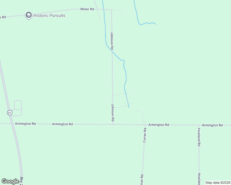 map of restaurants, bars, coffee shops, grocery stores, and more near 231 Johnson Road in Palmyra